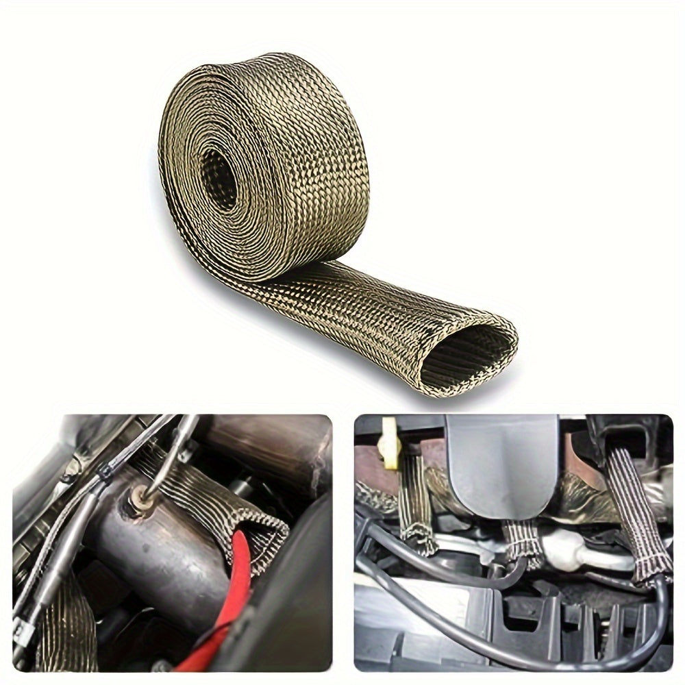 Fuel Line Heat Shield Sleeve Wire Cover Spark Plug Wire Exhaust Protector