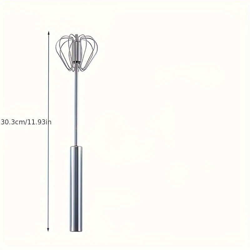 Large Stainless Steel Egg Beater Hand Whisk for Baking and Cooking