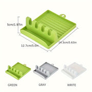 Plastic Kitchen Organizer Wall Mount for Pot Covers Chopsticks and Soup Spoons