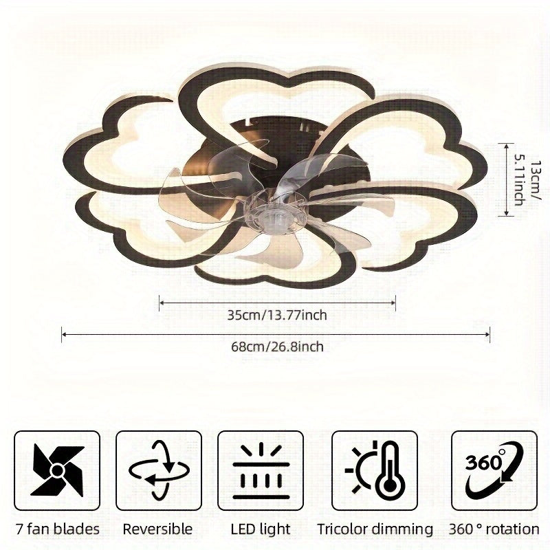 27 dyuymli akrilik LED changyutgich, yoritgichli, masofadan boshqarish bilan, yotoqxona, oshxona va mehmonxona uchun tozalash uchun o'rnatiladi