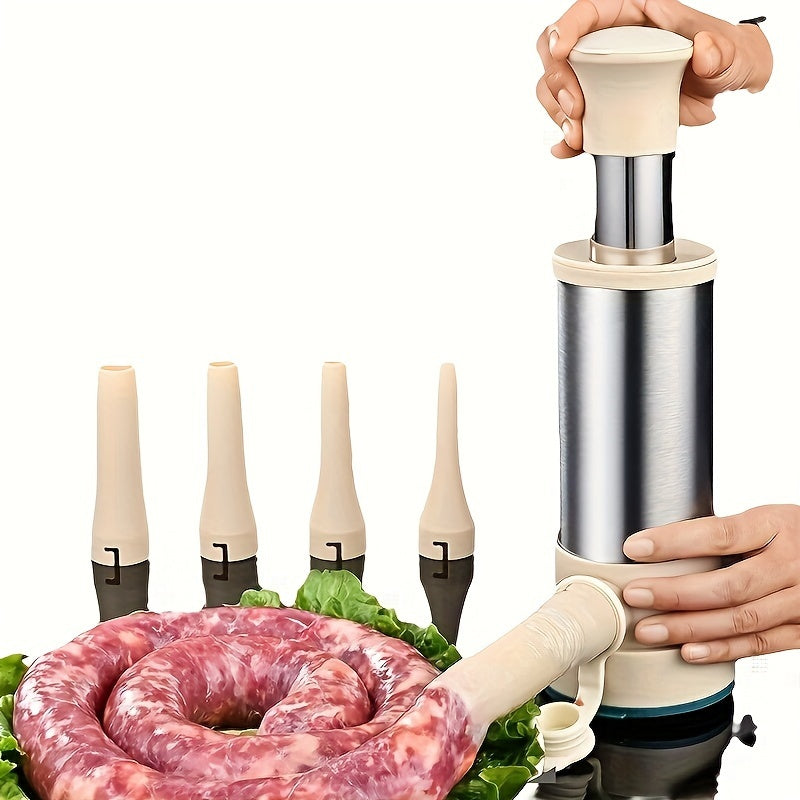Stainless Steel Sausage Stuffer for Meatballs and Sausages Kitchen Tool