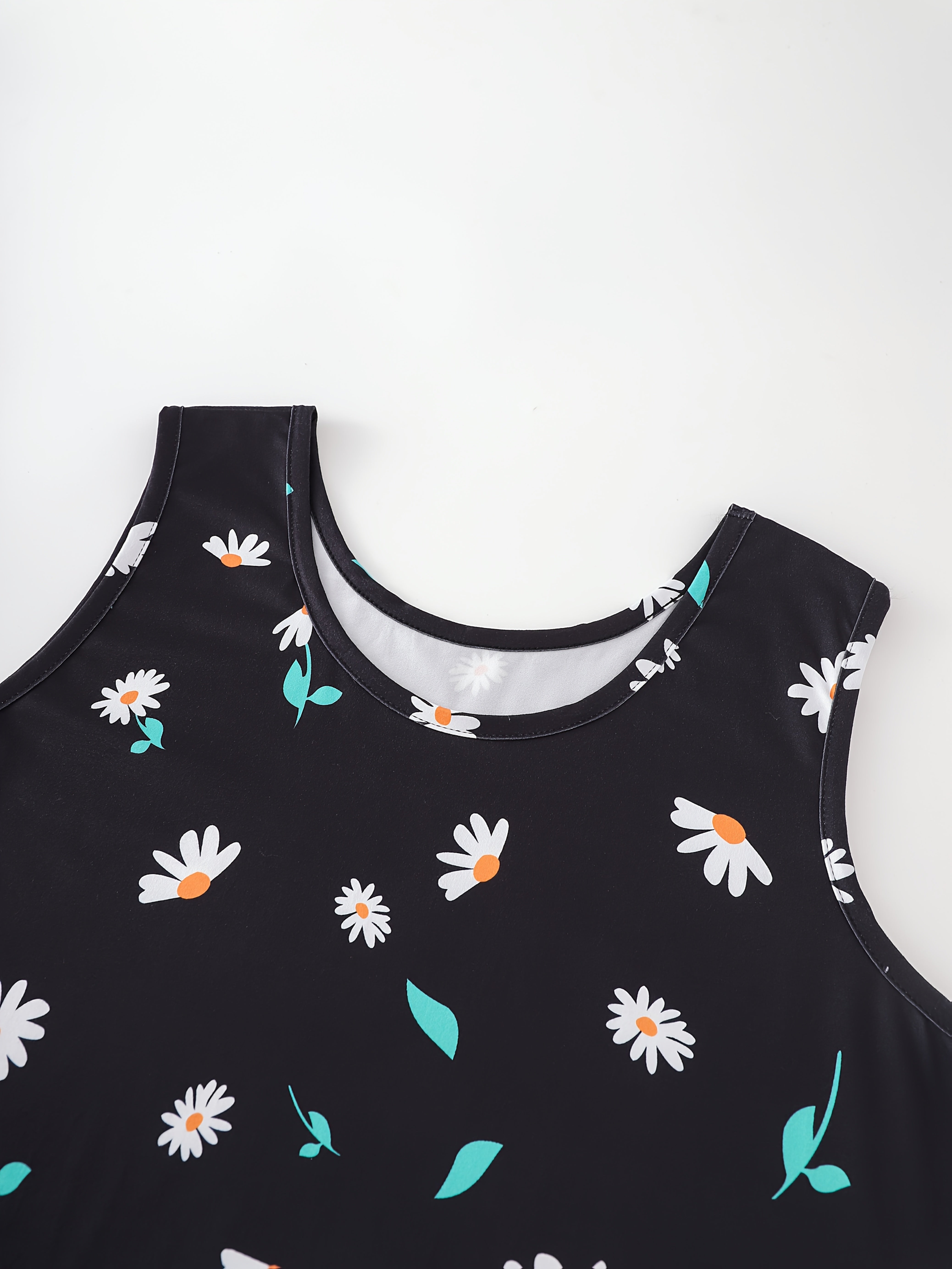 Women's Sleeveless Nightgowns 3-Pack Summer Sleepwear Plus Size Floral Butterflies