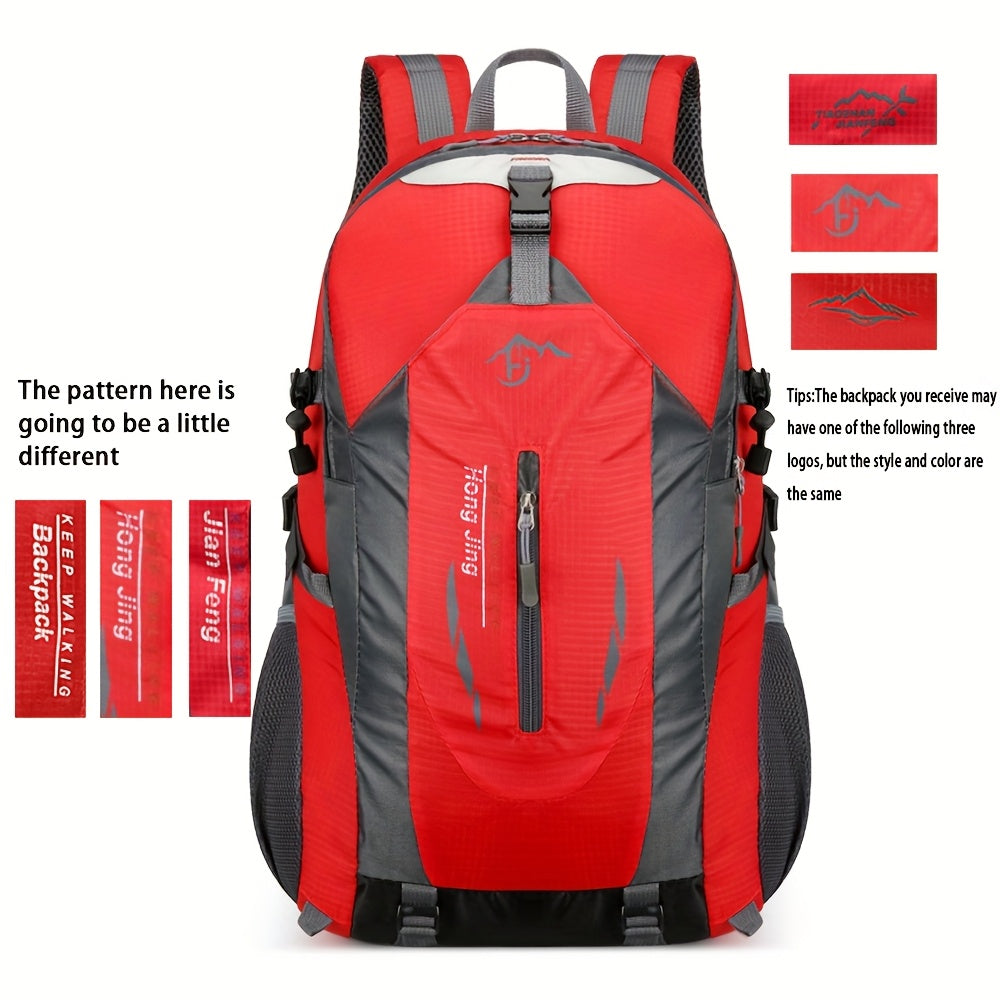 40L Outdoor Travel Backpack for Hiking and Sports Lightweight Adjustable Nylon