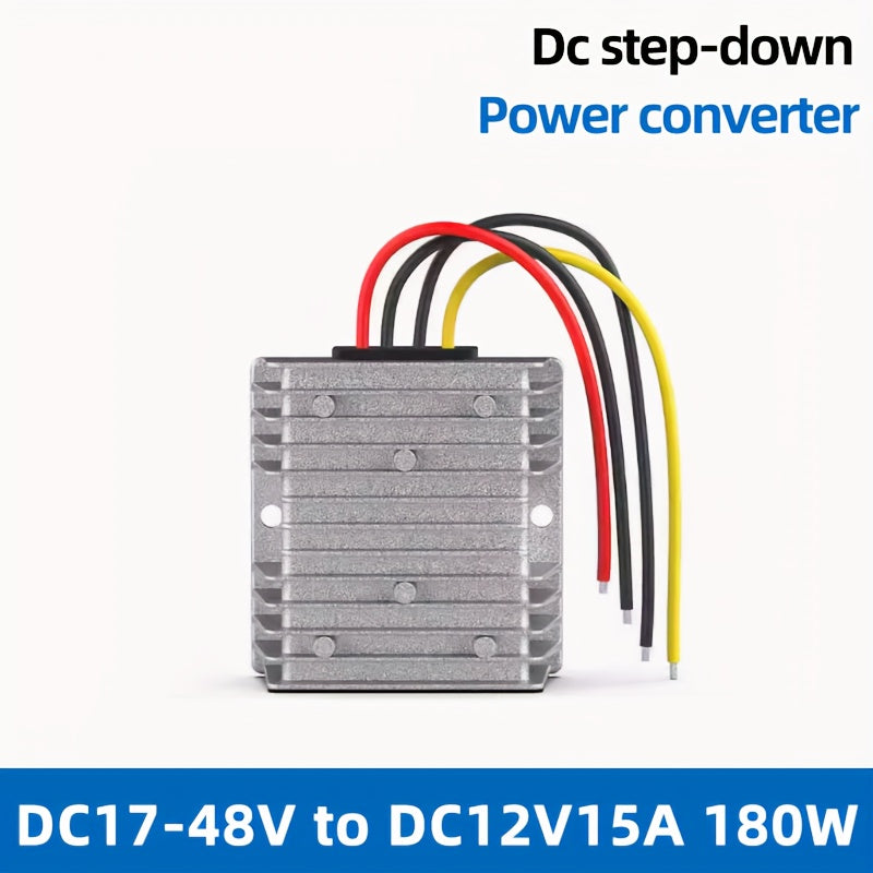 24V dan 12V gacha 15A 180W Avtomobil DC-DC Buck Konvertori Avtomobil Quvvat Manbai