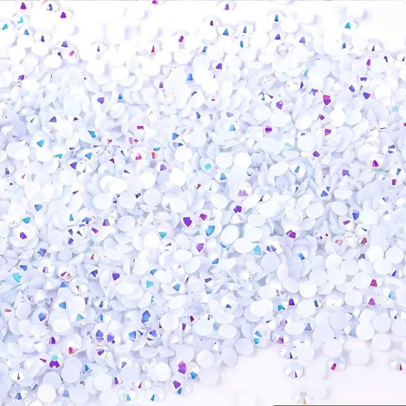 1440/288 Pieces Glass Flatback Rhinestones for DIY Crafts on Clothing Tumblers Nails