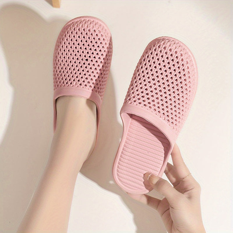 Women's EVA Slip-On Sandals Breathable Pink and Maroon Indoor Outdoor