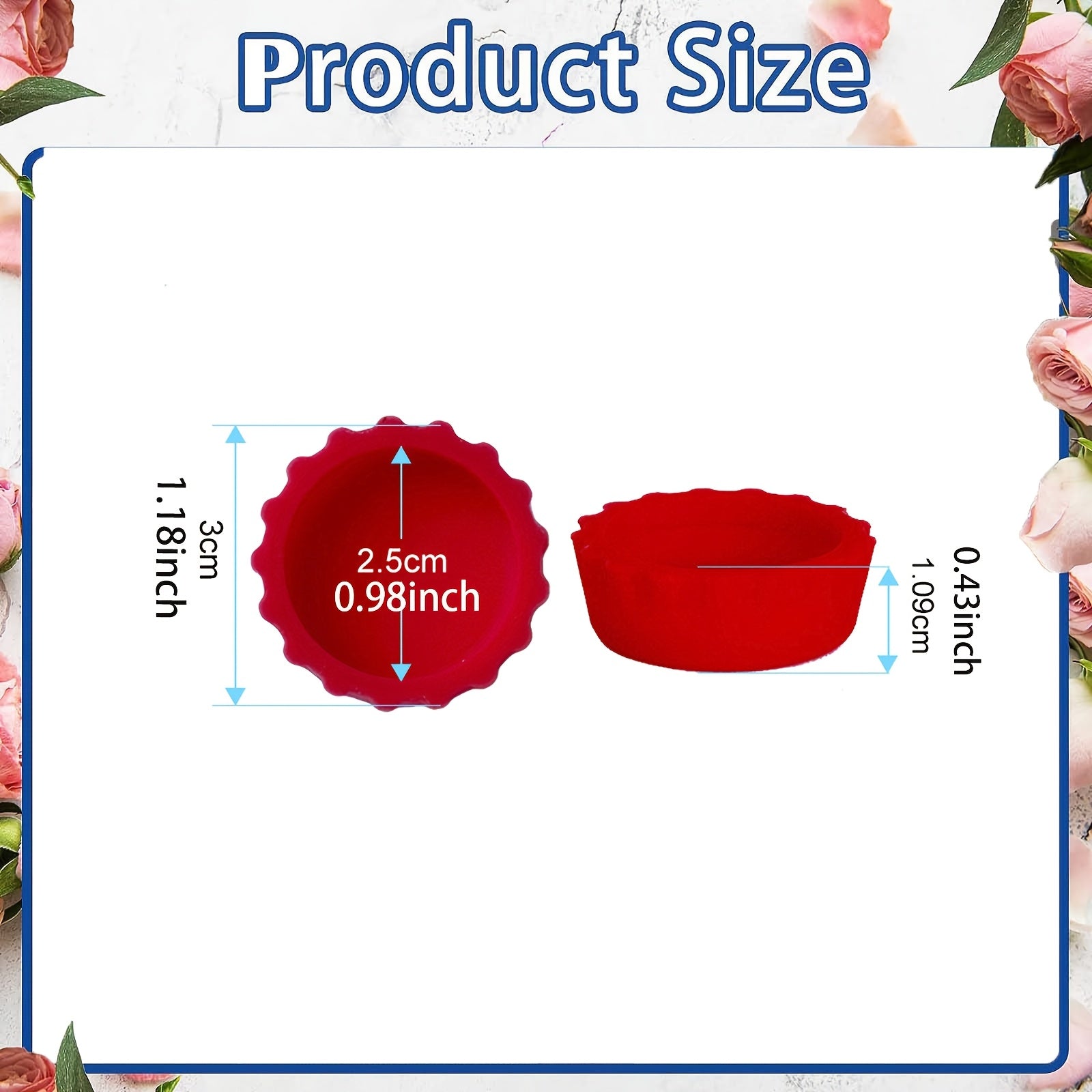 Set of 12 Silicone Bottle Caps Resealable Covers for Beer Soda Wine