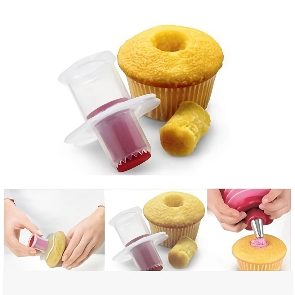 Set of 1 2 or 5 Cupcake Corers and Fillers Reusable Baking Tool Kitchen Supplies