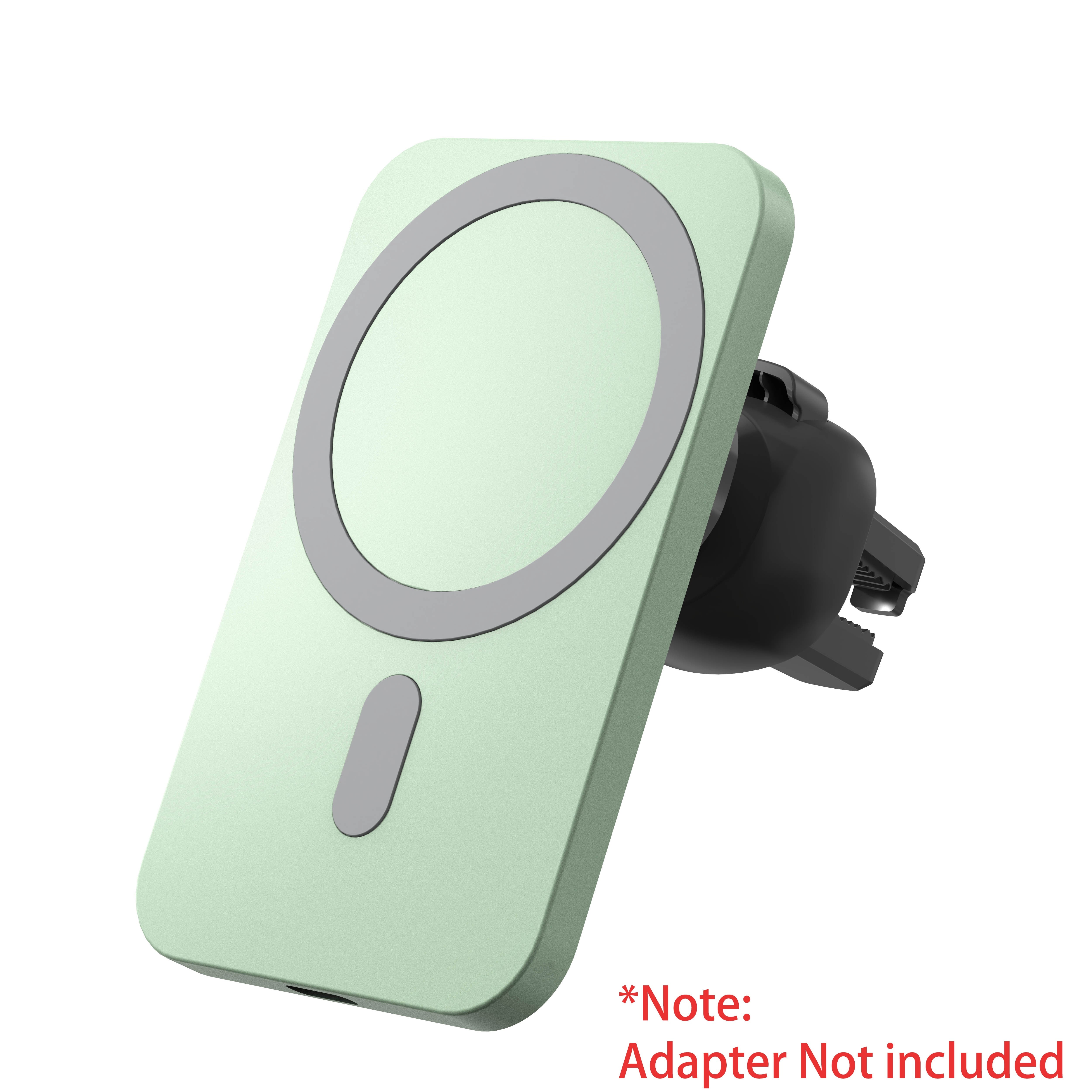 Soporte universal para coche con carga inalámbrica magnética de 15W para iPhone 12-16 con fuerte succión