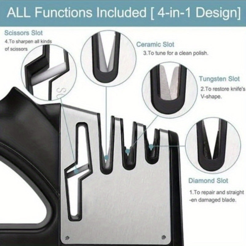 1ta professional pichoq va qirqish uchun kesgich 4-in-1 olmos qo'lda asbob