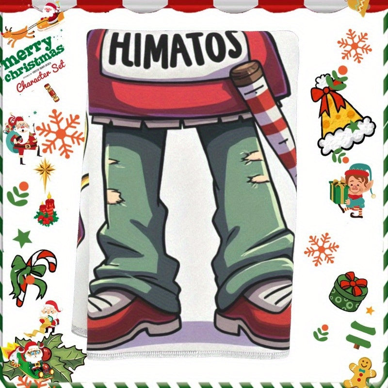 Christmas Kitchen Towel 18x66cm Soft Decor with Holiday Design