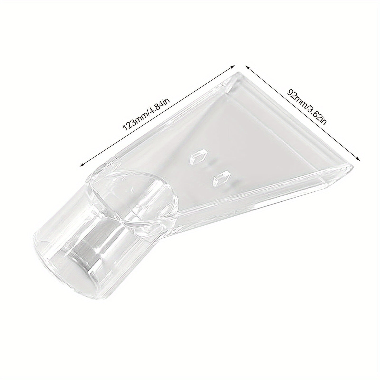 Universal Vacuum Cleaner Floor Nozzle Set with Large and Small Suction Heads