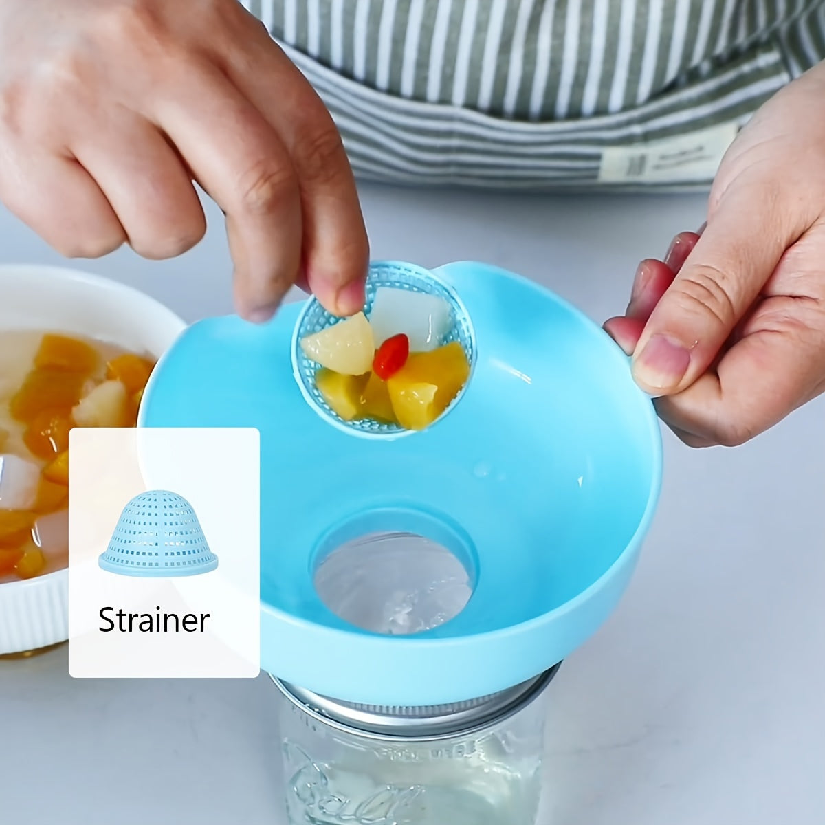 Kitchen Funnel with Large Diameter for Cooking and Baking