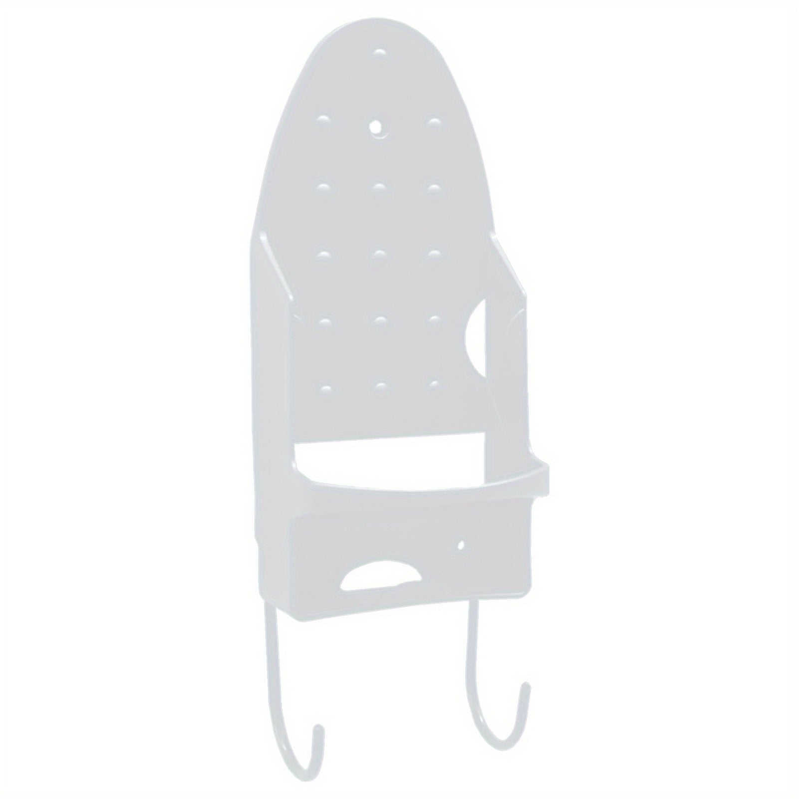 Soporte para tabla de planchar de pared resistente al calor sin tubos de metal almacenamiento de ropa