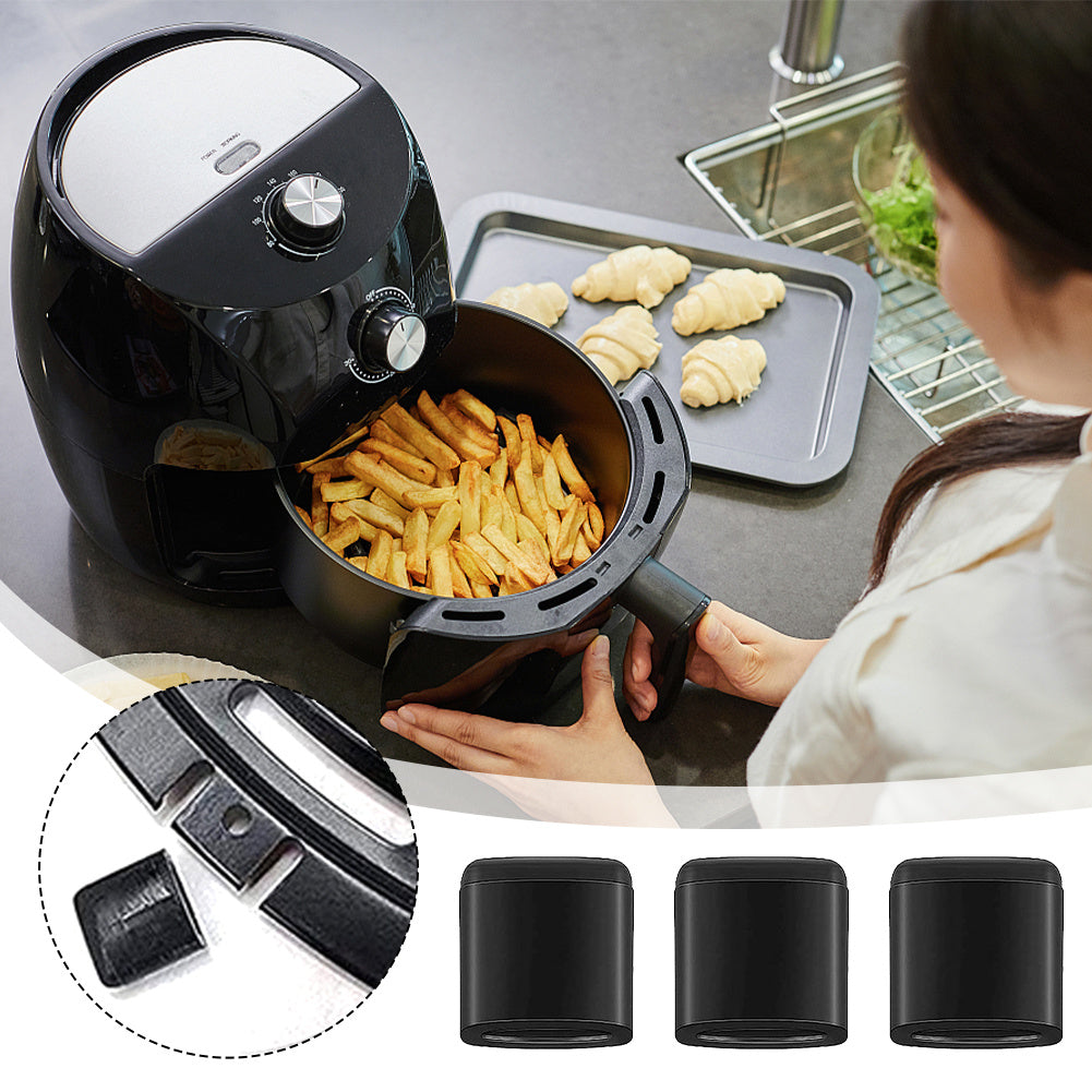 Air Fryer Replacement Parts Set Includes Rubber Bumper Accessories and Grill Pan