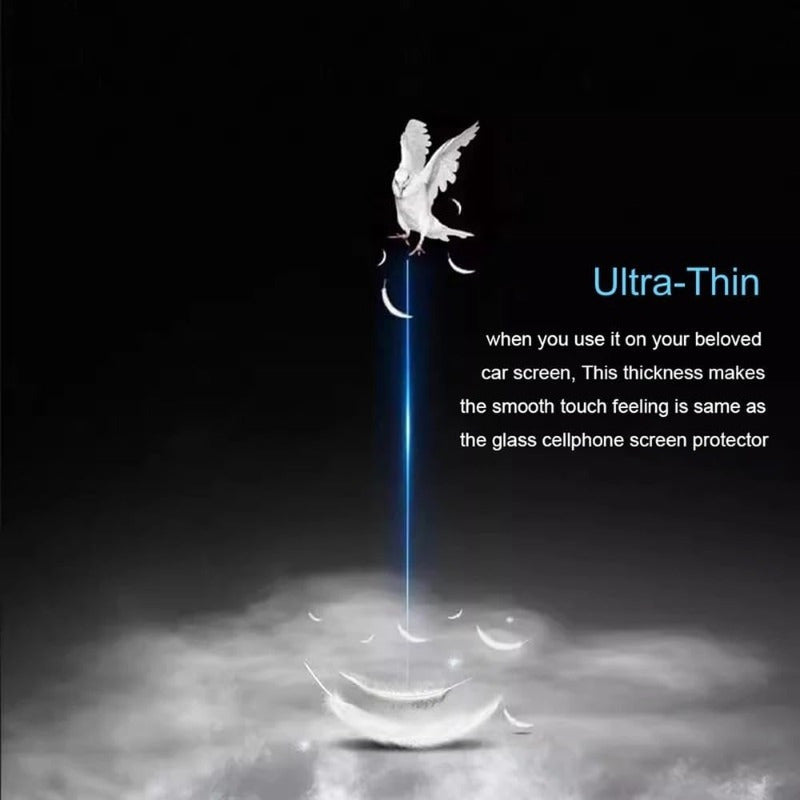 Universal Tempered Glass Screen Protector for Car GPS Navigation Anti-Scratch