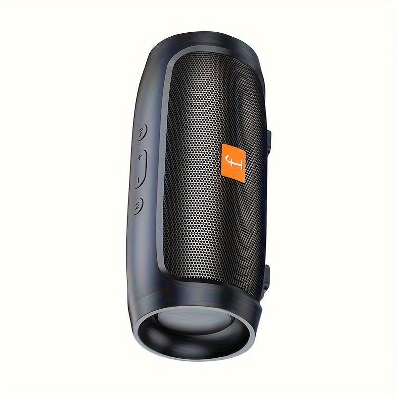Wireless Bluetooth Speaker with Dual Channel Subwoofer for Home and Car Black
