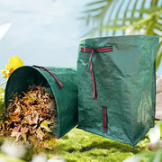 Reusable Yard Waste Bags 150L 200L Half Circle Leaf Collection Bins