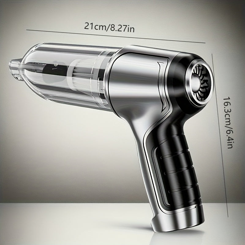 Wireless Handheld Car Vacuum Cleaner with Strong Suction and Rechargeable Battery