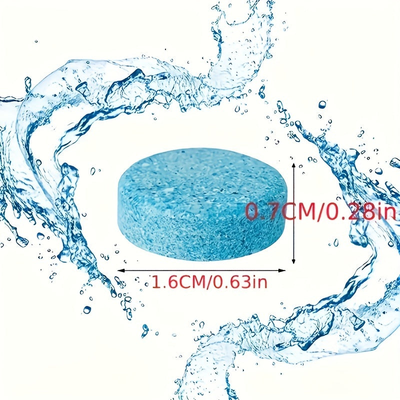 Windshield Cleaner Tablets for All Vehicles Instant Fog and Dirt Removal