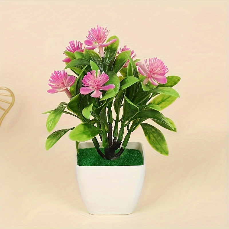 Искусственный декор с изображением сливового цветка, не требует батареек, для дома, спальни, на День святого Валентина, настольное украшение