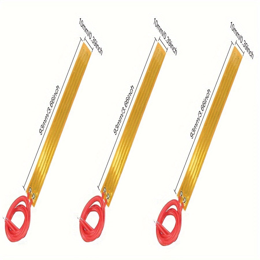 Electric Heating Film Pad for Oil Tanks Defogging 10-100mm 5V 12V 24V