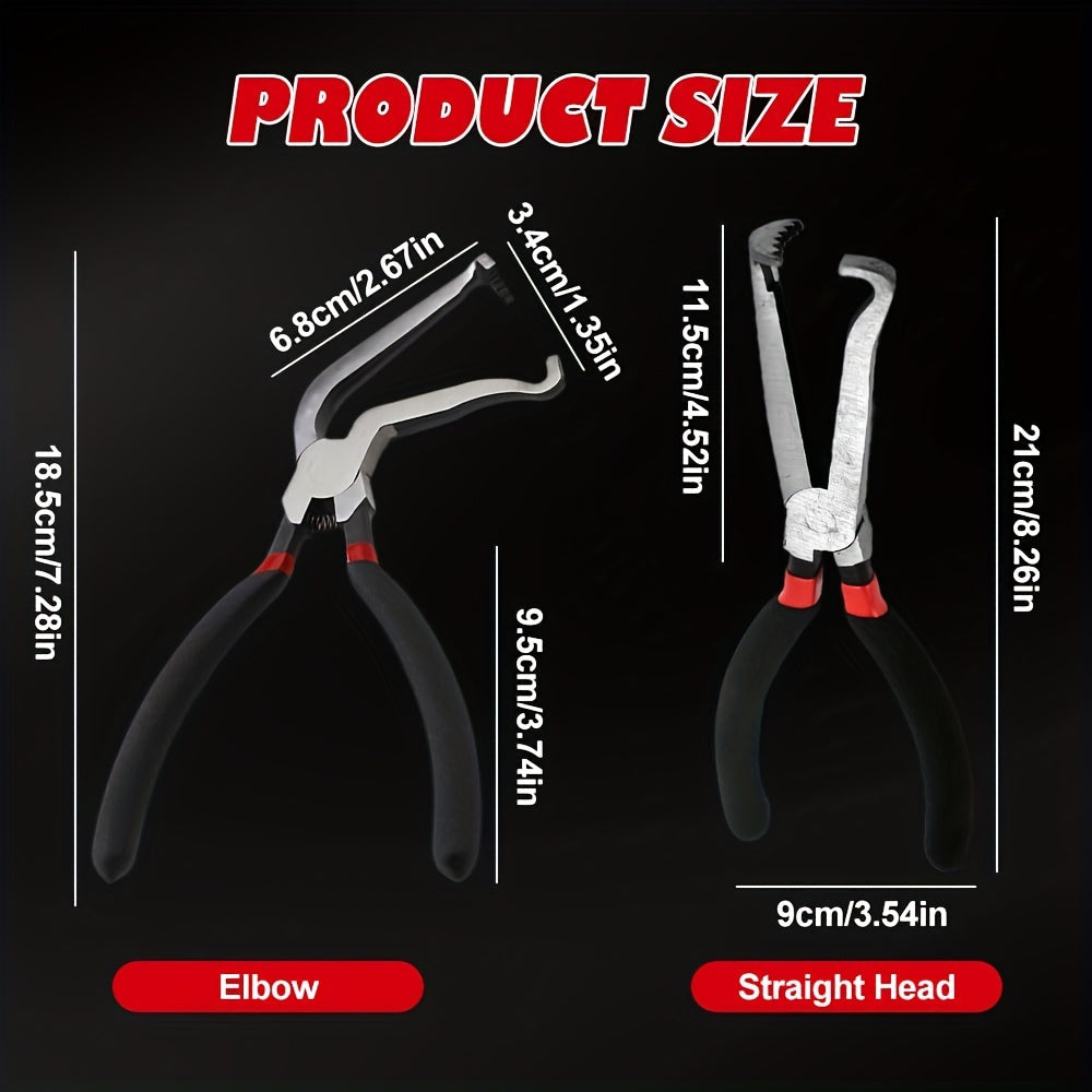 Automotive Electrical Disconnect Pliers Fuel Line Hose Disconnect Tool Carbon Steel