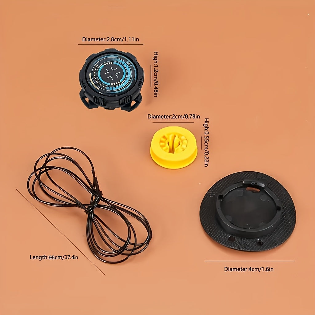 3 Pairs No-Tie Shoelaces Rotating Knob Casual Plastic Easy Fastening