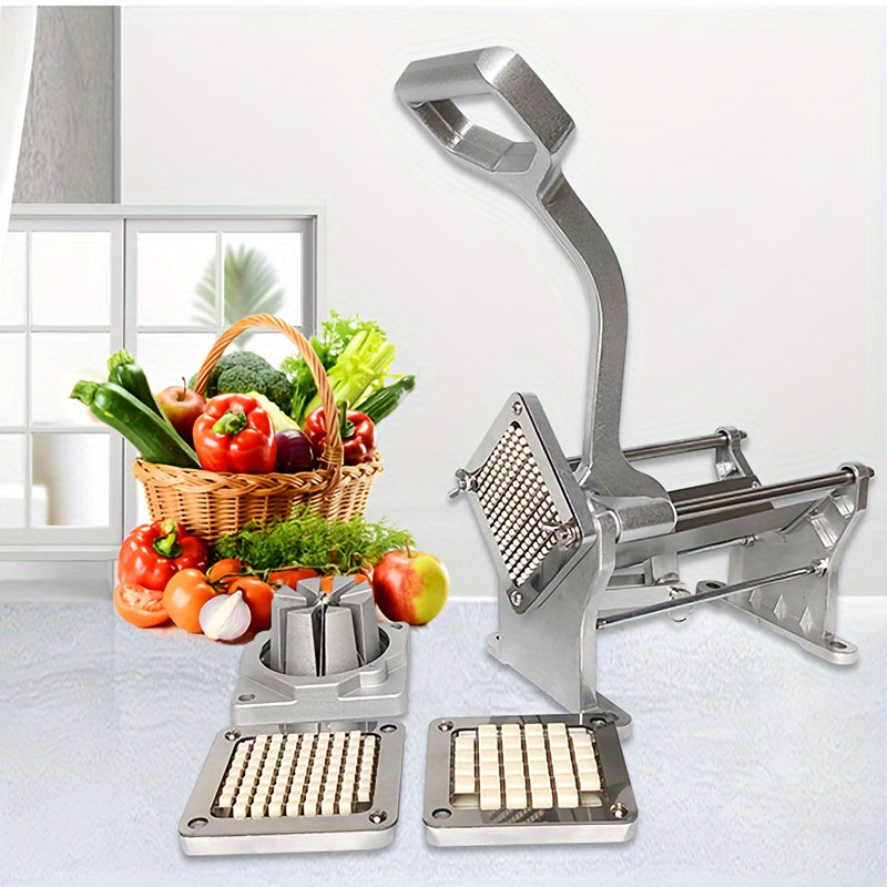 Multi-Function Kitchen Food Chopper with French Fry and Vegetable Cutter