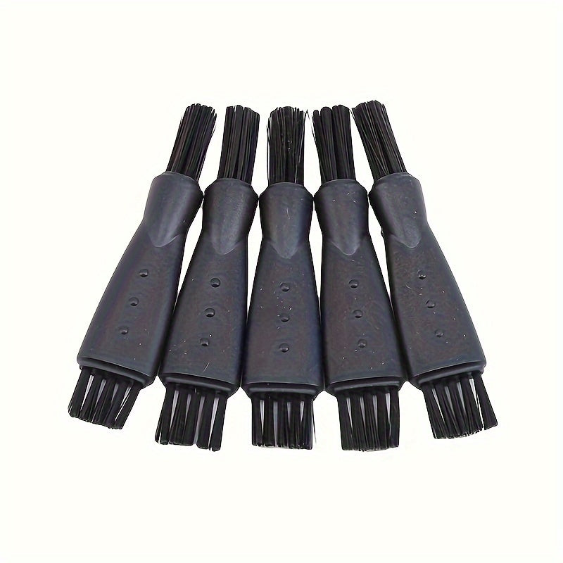 Electric Shaver Cleaning Brush Set Nylon Bristles Double-Sided Razor Cleaner