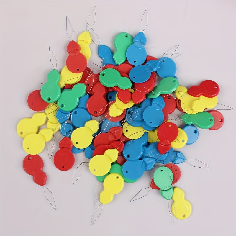 Yorqin rangli yuqori bardoshli ignli iplar tikish va hunarmandchilik uchun, 2 yoki 5 ta paketda