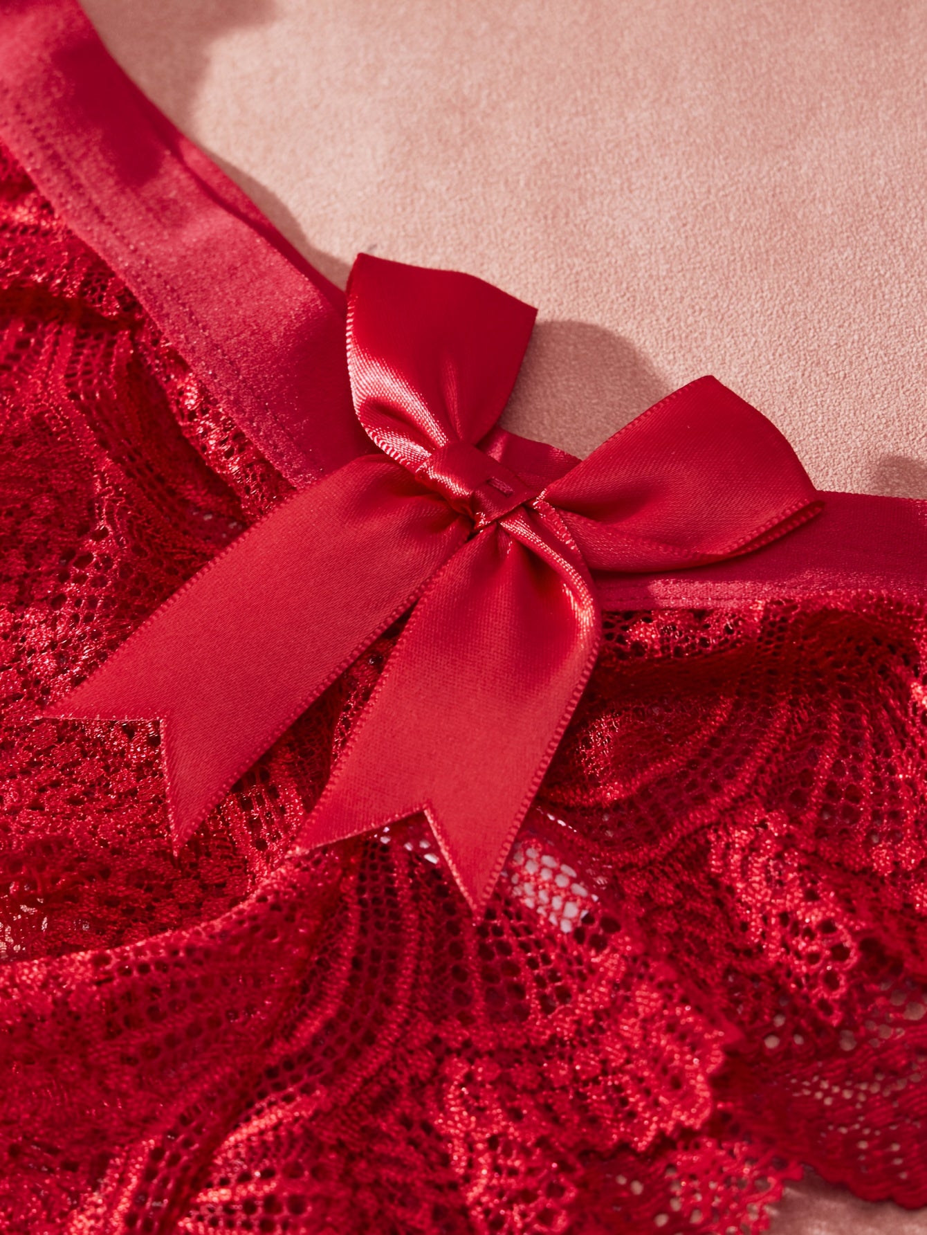 Plus o'lcham ayollar uchun thong ichki kiyimlar, bir hil rangli, korshni bilan, nafas oluvchi, yumshoq, 3 dona paket