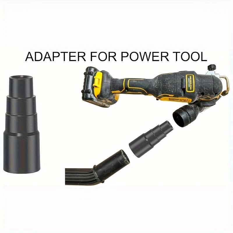 Vakuum Tügi Ulanish To'plami - Buloq va Quruq/Yuvish Vakuumlariga mos keladigan 6 dona mustahkam plastik ulanishlar o'z ichiga oladi.