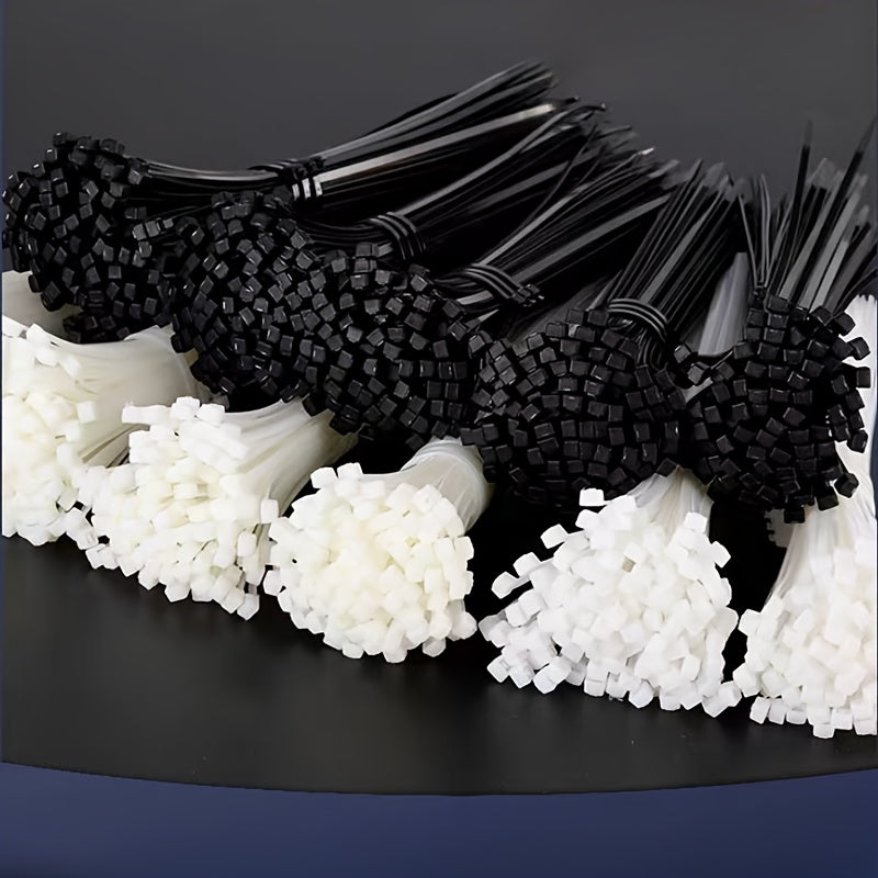 Heavy-Duty Nylon Cable Ties Self-Locking Large Sizes for Organization and Safety