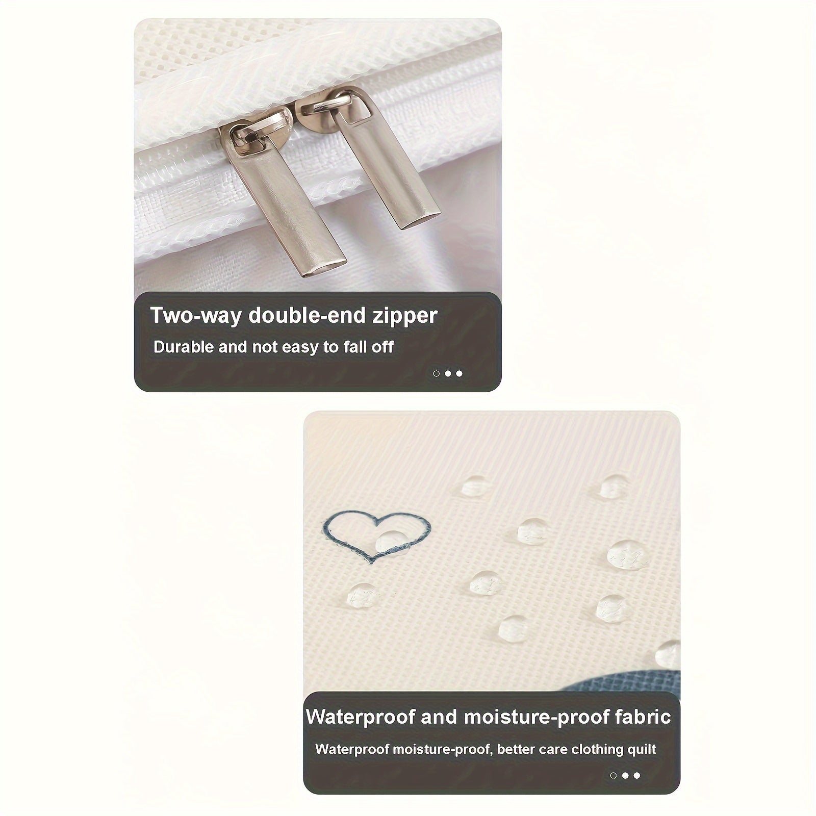 Multi-Functional Dustproof Storage Bag with Large Capacity and Cute Pattern