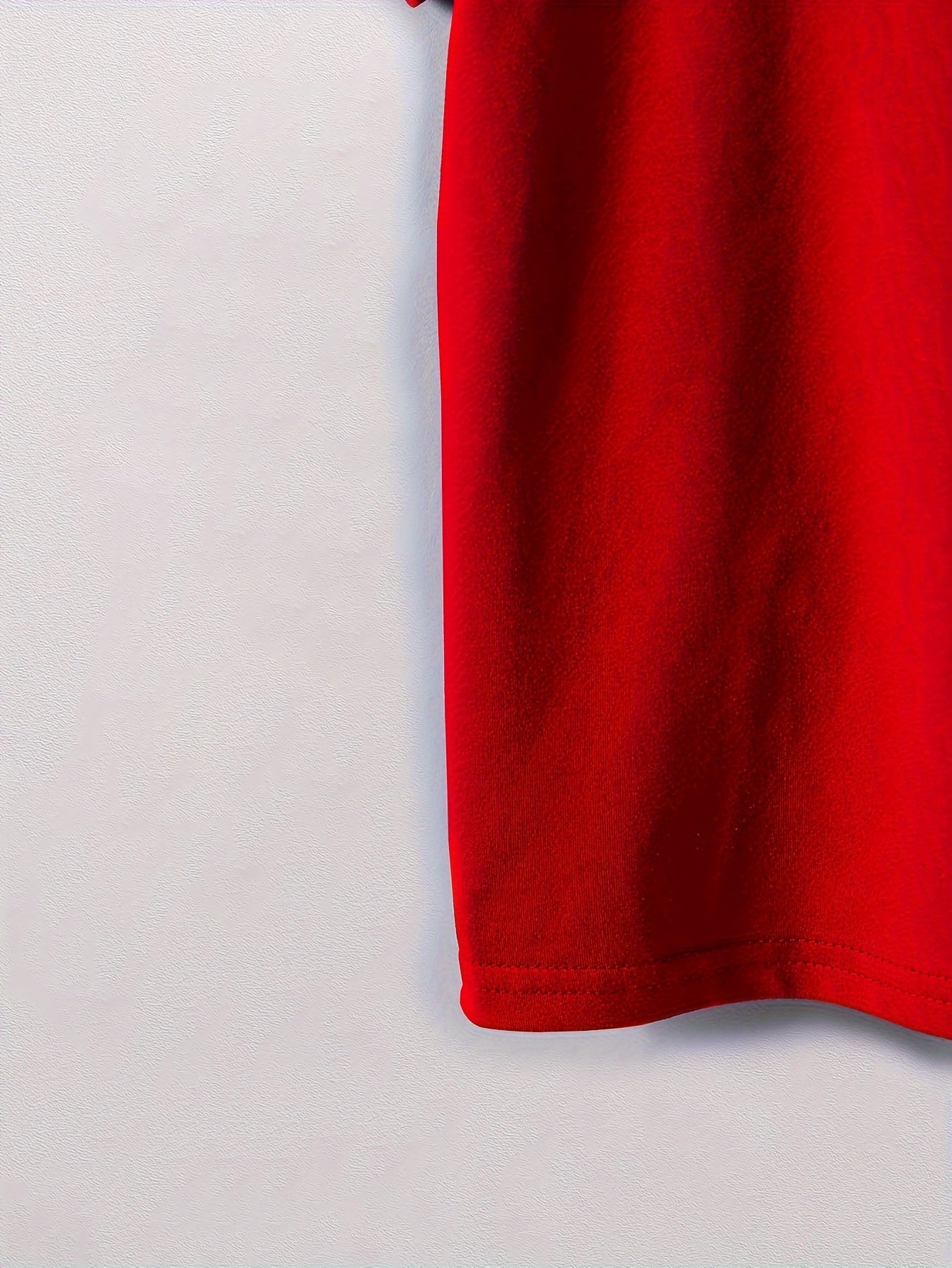 Kids Boys Summer Tops Crew Neck Short Sleeve T-Shirt with "Yes I Know I Look Like" Print