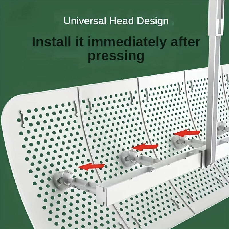 8 ta Moslashuvchan Havo Konditsioneri Shamol Yo'naltirgichlari To'plami, Elektr energiyasiga ehtiyoj sezmasdan Sovuq Shamol Yo'nalishini Boshqarish uchun Devorga O'rnatiladigan Plastik Vana To'plami