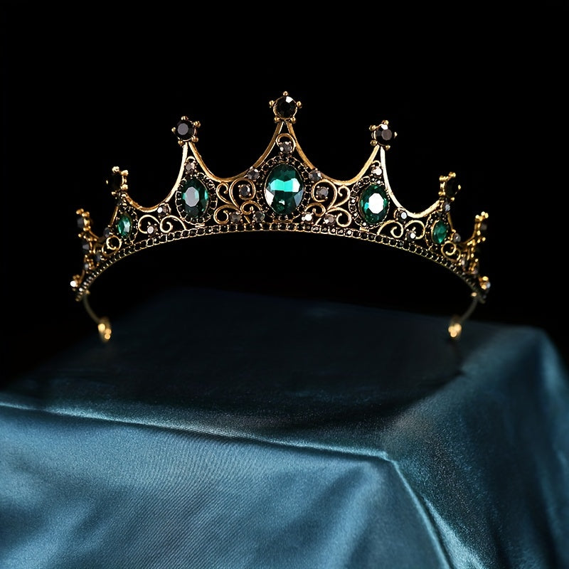 Crystal Rhinestone Tiara Crown Headband for Bride and Princess Wedding or Party Accessories