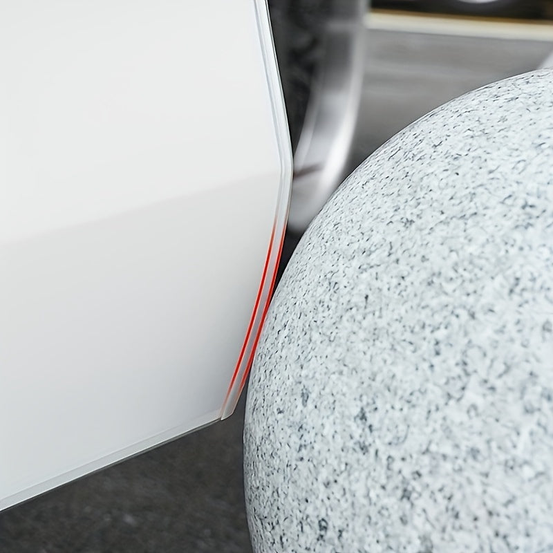 1 dona PVC avtomobil eshigi qirrasini himoya qilish uchun shaffof to'qnashuvdan himoya qiluvchi lentasi va chizishdan himoya qiluvchi trim bilan avtomobil chizish va bosimdan saqlash uchun.