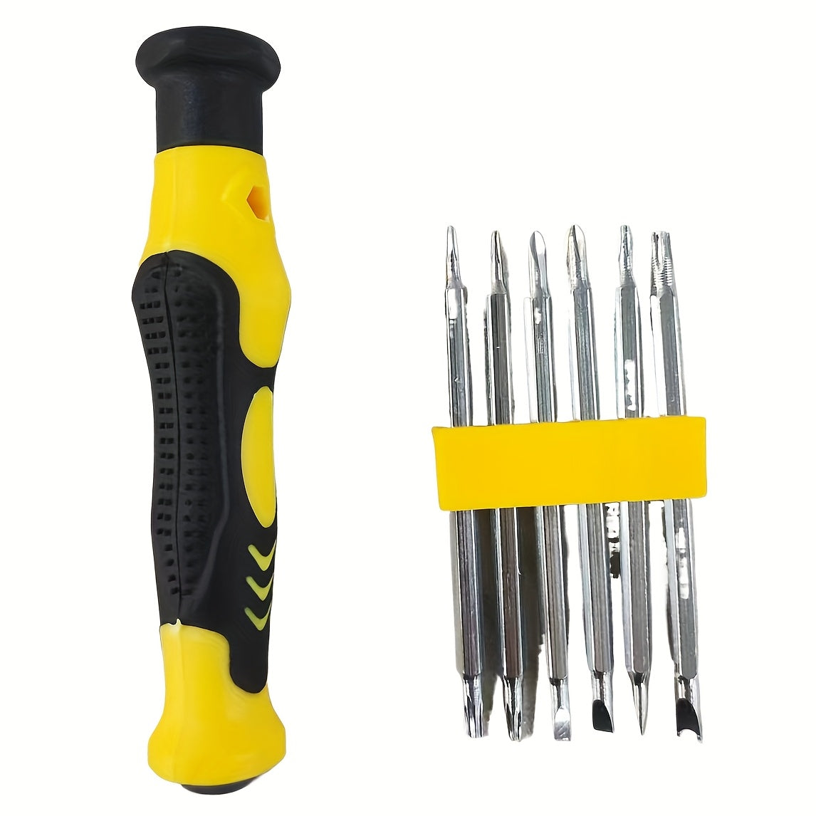 Kit de destornilladores de precisión 12-en-1 de acero cromo vanadio para smartphones y tablets