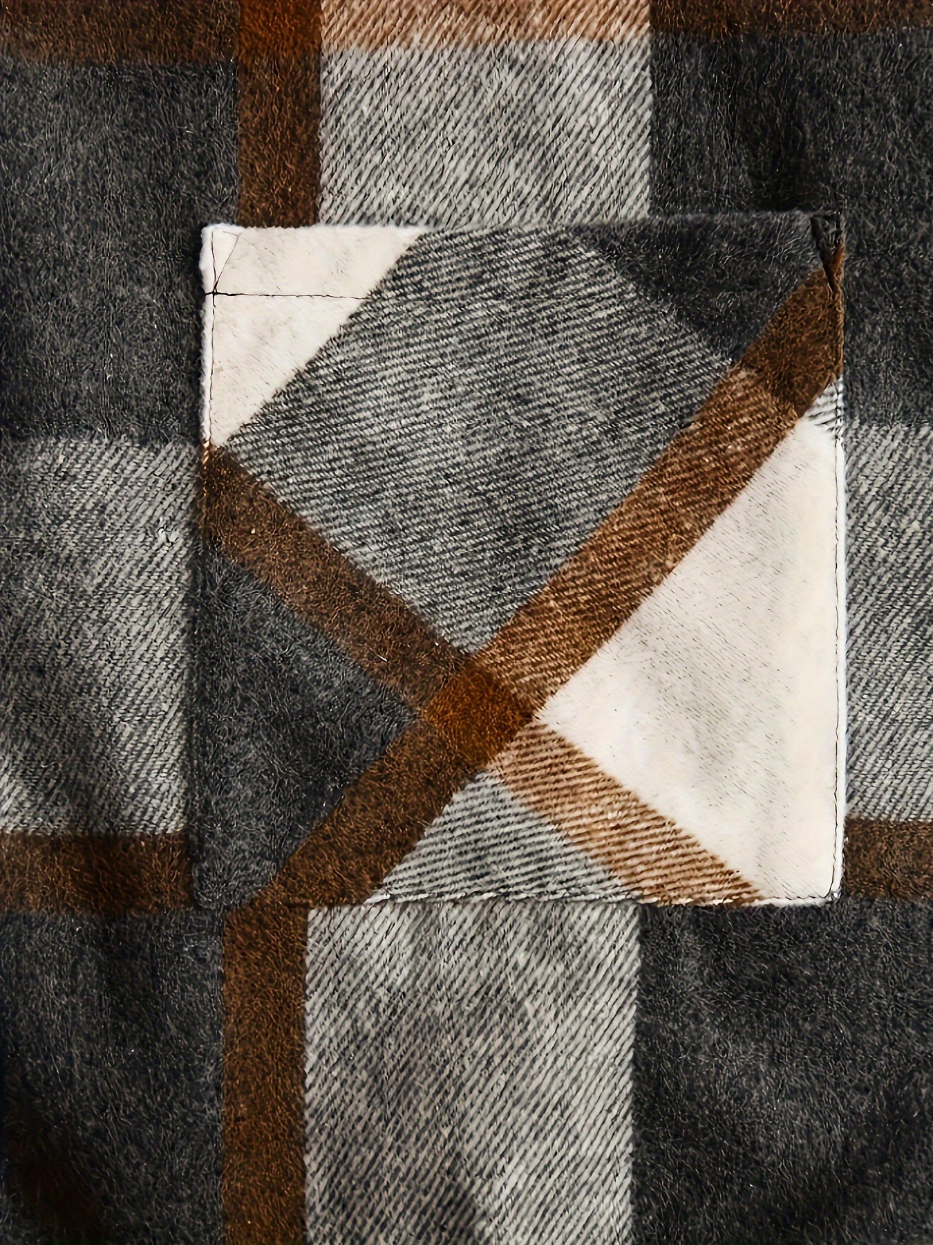 Мужская худи в стиле Харадзюку с клетчатым принтом и цветовым сплайсингом