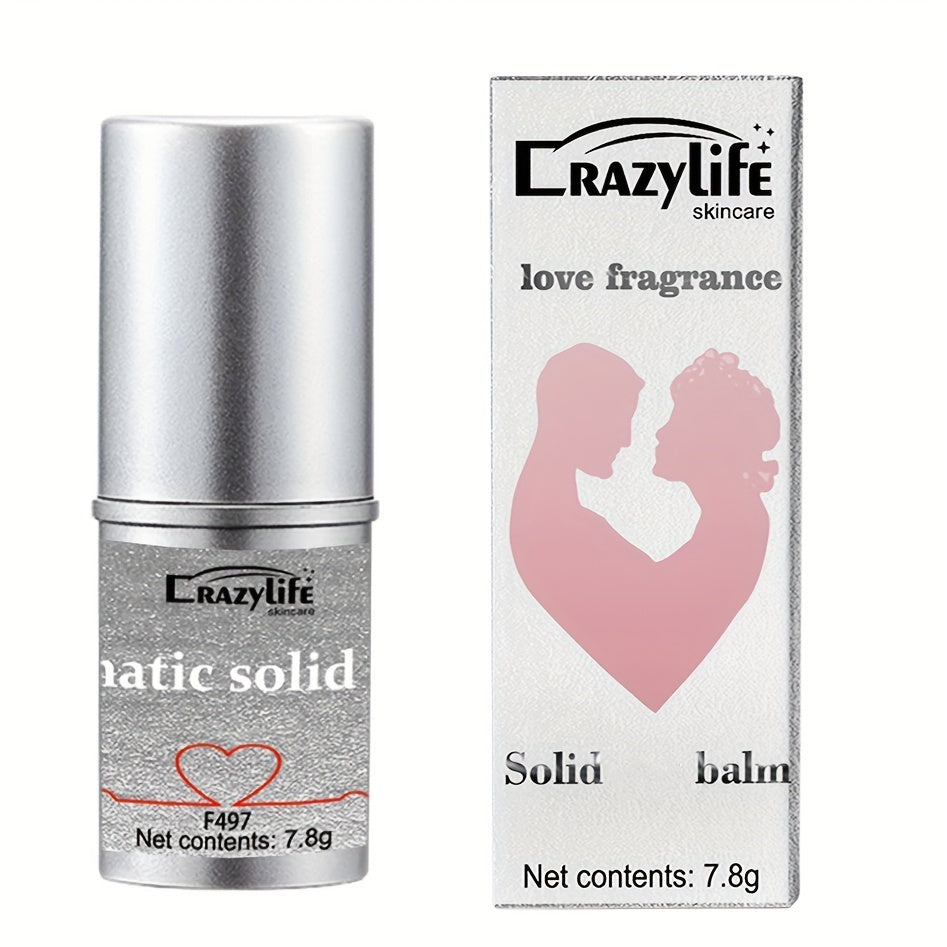 Unisex Floral Scent Solid Perfume Balm with Plant Squalane for Daily Wear and Gifts