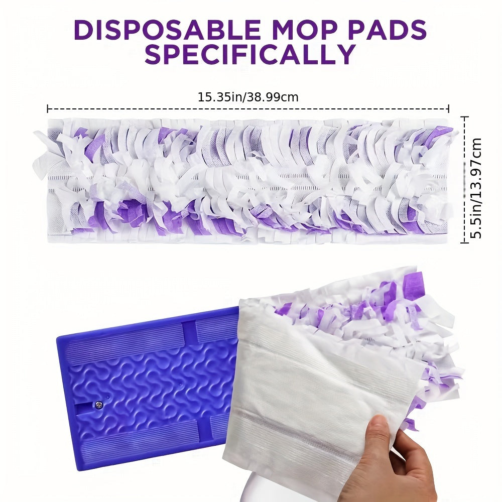 Refillable Mop Pad for Multi-Angle Floor Cleaning PowerMop Set