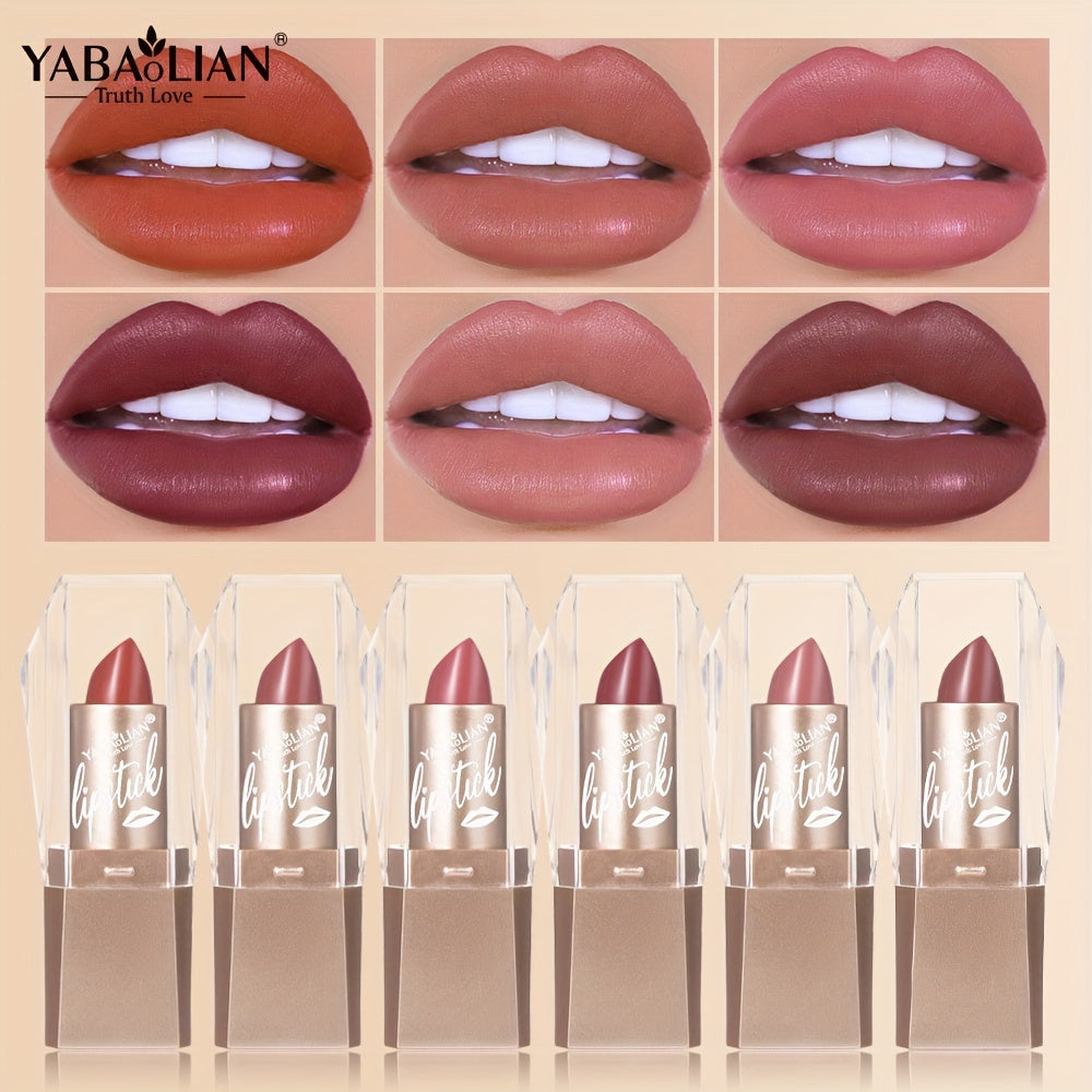 12-Color Lipstick Set Waterproof Matte Long Lasting Cosmetics for Parties