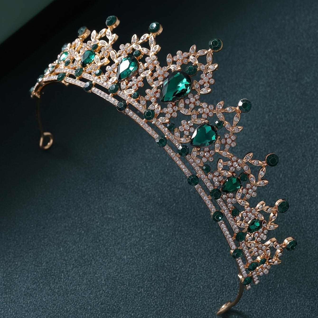 Ayollar uchun to'y taqmog'i, o'simliklardan ilhomlangan dizayni bilan, zink alloy soch aksessuari, to'ylar uchun