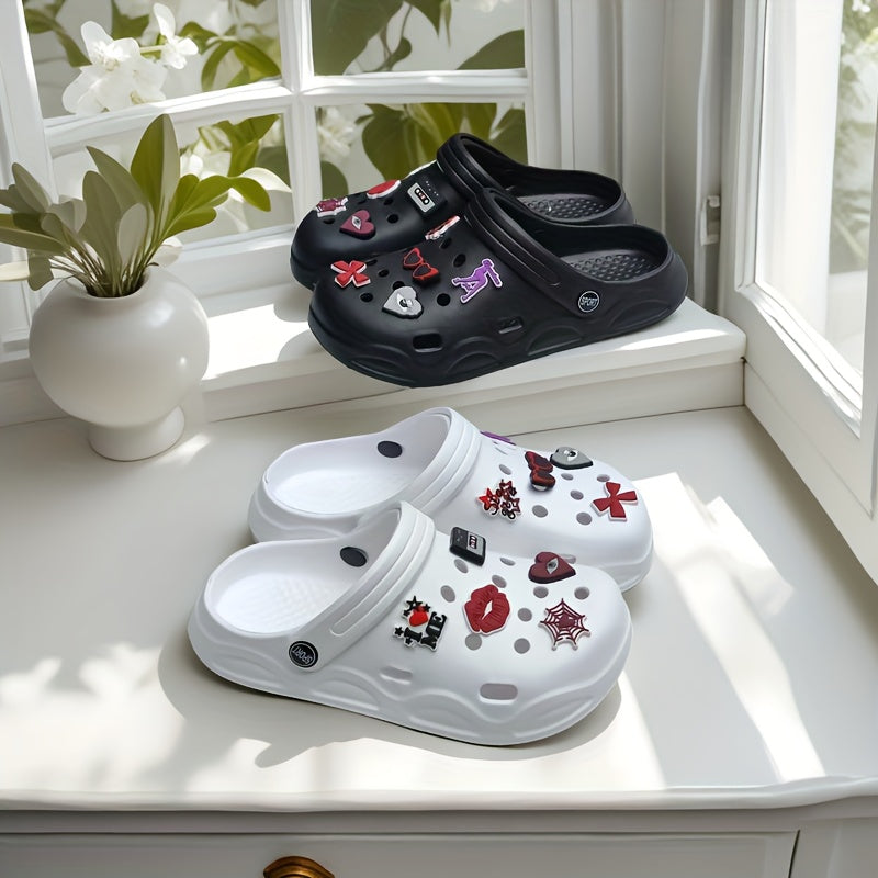 Women Summer Casual Beach Shoes Lightweight EVA Flat Bottom