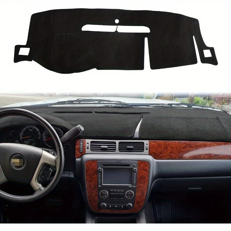 Center Console Dash Mat Protector Sunshield Cover for Chevy GMC SUV