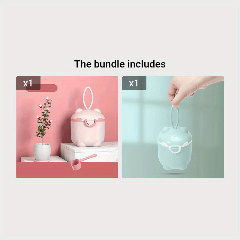 Large Capacity Portable Milk Powder Storage Tank with Baby Lock Seal