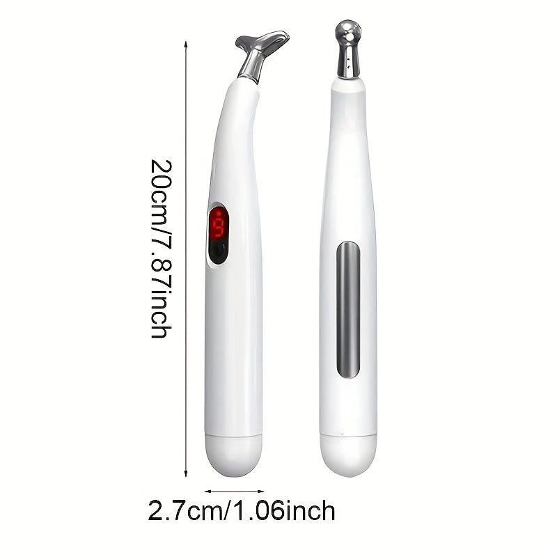 Electric Massage Pen with Rechargeable Lithium Battery, Adjustable Intensity for Back Neck Waist