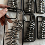 Dragon Bone Design Acrylic Mobile Phone Case for Apple 15 Pro Max 14 Pro 13 Pro Max XS